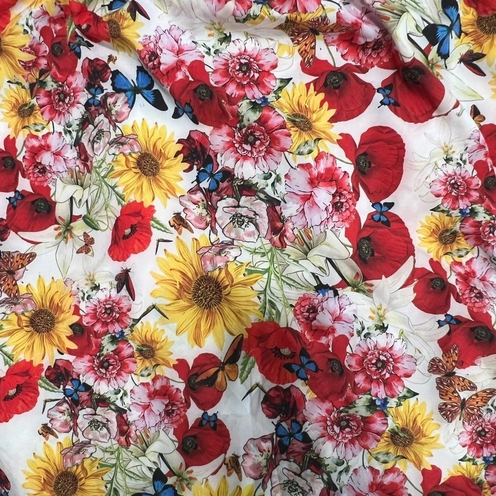 Draya x Valerie Perez Floral Maxi Dress Size M Halter Drawstring EUC